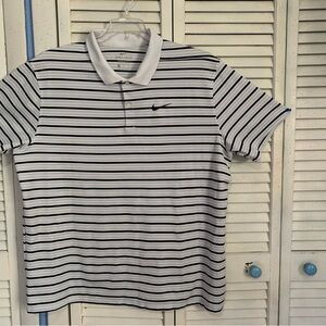 Nike Men's Polo Shirt Dri-fit Standard Fit Striped